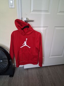Nike Air Jordan Jumpman Dri-Fit Hoodie Red