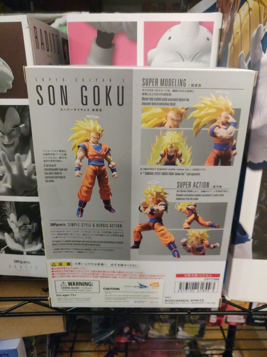 Sh Figuarts Super Saiyan 3 Son Goku Goku Ssj3