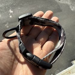 Small Grey Camo Dog Collar
