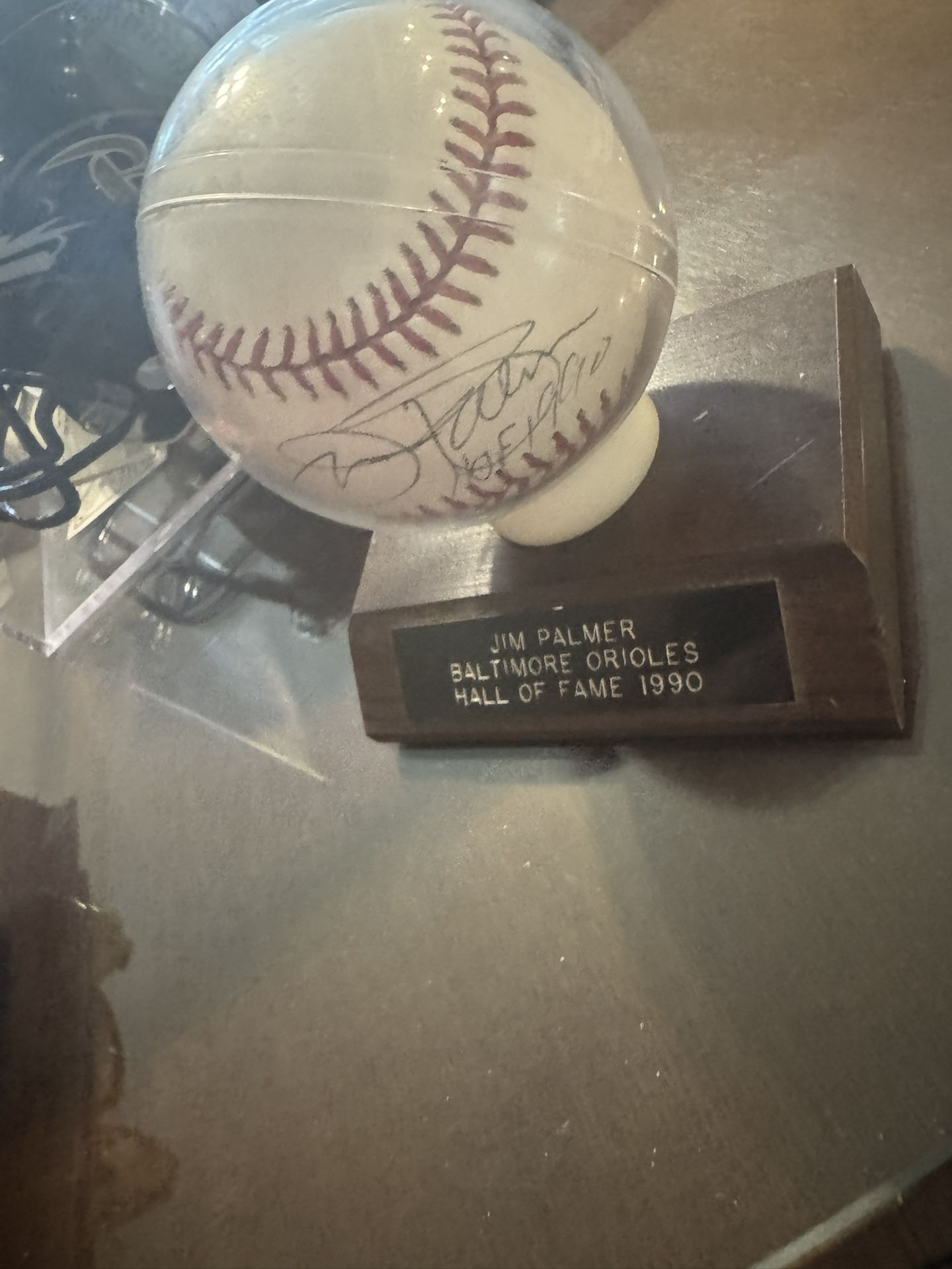 Jim Palmer Signed Ball