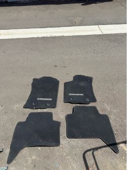 Floor mats for a Tacoma third GEN