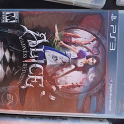 Ps3 Alice Video Game