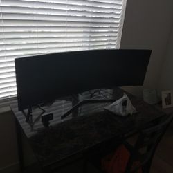 49 Inch Curve Samsung Computer Gaming Screen 