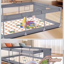 Large 70” X 50” Playpen