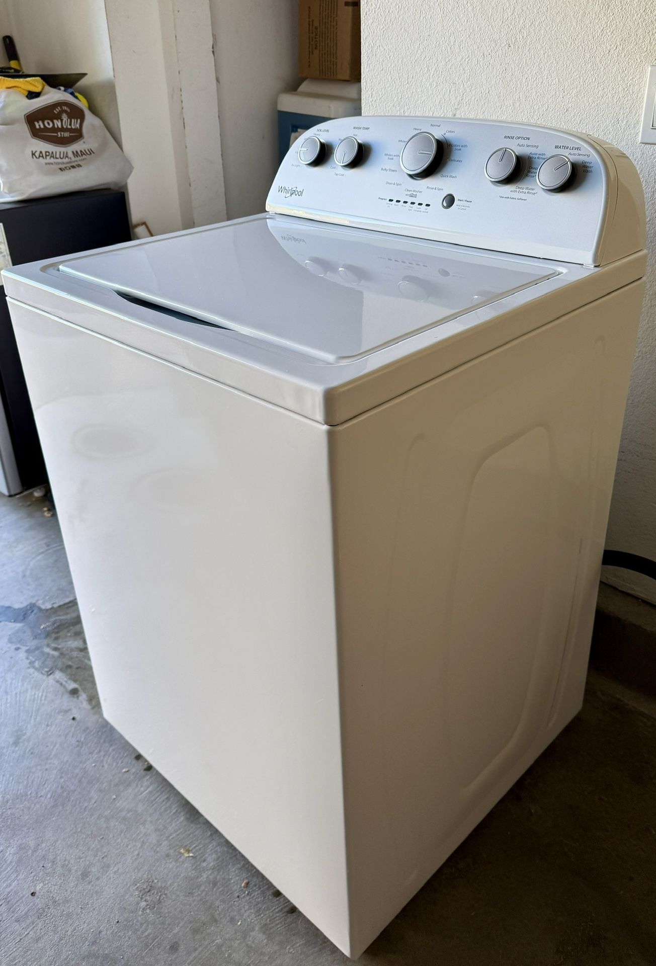 Whirlpool 3.8 cu. ft. Top Load Washer with Soaking Cycles