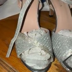 Sliver High Heels