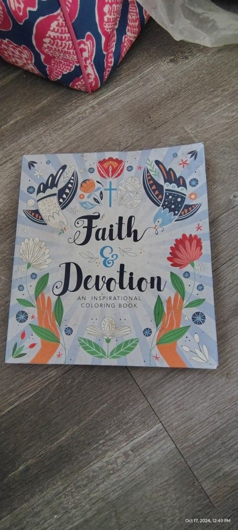 Faith And Devotion Adult Coloring Book