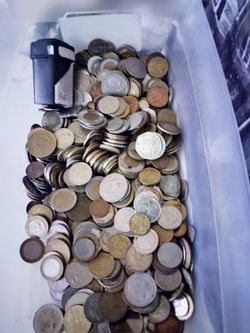 Foreign coins from around the world