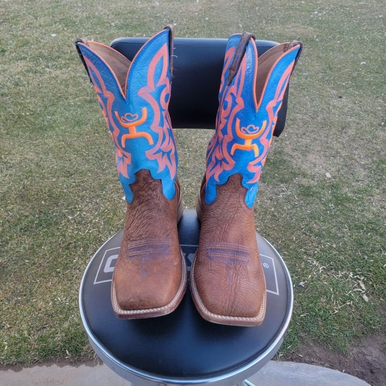Twisted X Hooey Cowboy Western Boots 10 for Sale in Chino CA