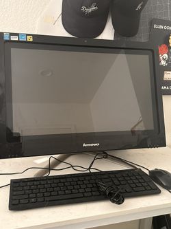 Lenovo - C440 Touch 21.5" Touch-Screen All-In-One Computer - Intel Pentium - 4GB Memory - 1TB Hard Drive
