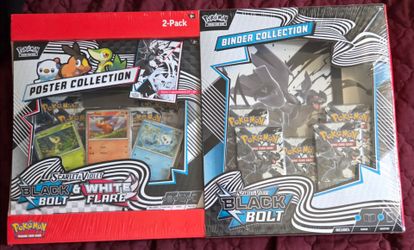 Pokemon - Black Bolt & White Flare Collection Bundle