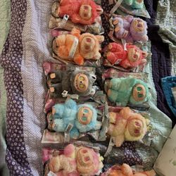 Lafufu Labubus Vinyl Doll Plush Bag Charm Pendants 