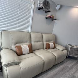 Spartacus Oyster Power Reclining Sofa Functional 