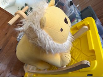 Pottery Barn Lion Rocker