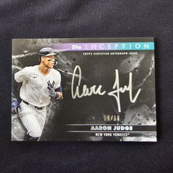 Aaron Judge Autograph 10/10!