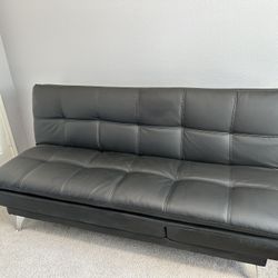 Convertible Sofa (Futon) With Built In power outlet, and USB