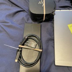 HP Elite book Plus A Few Docking Stations 