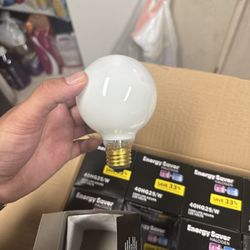 40W G25 Light Bulbs – 24 Pack (Medium Base)