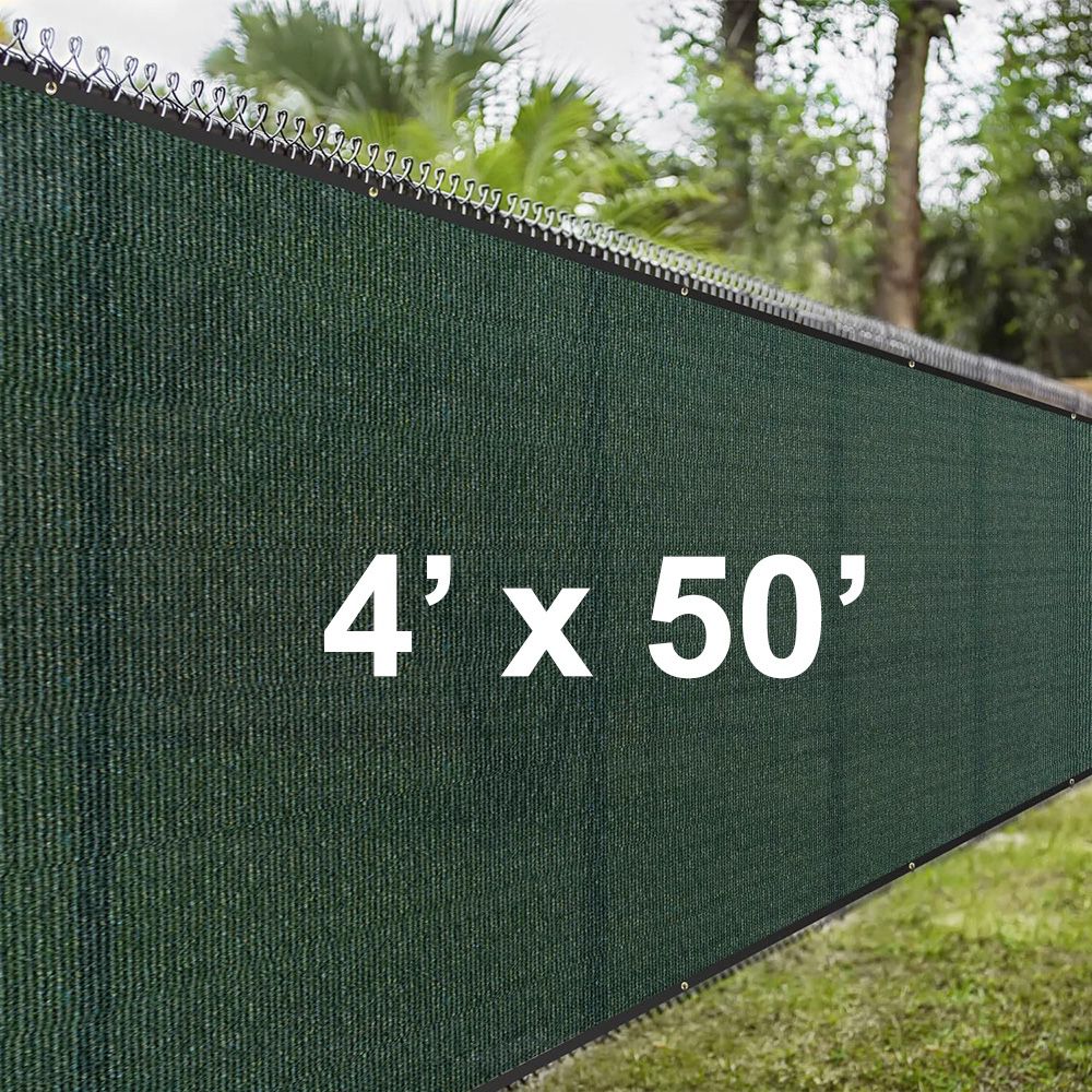 $30 (New) Privacy fence 4x50’ mesh shade cover for garden wall yard ...