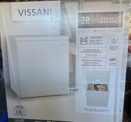 Vissani chest freezer