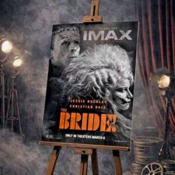 THE BRIDE (2026) 17x25 Poster AMC IMAX Exclusive RARE Original