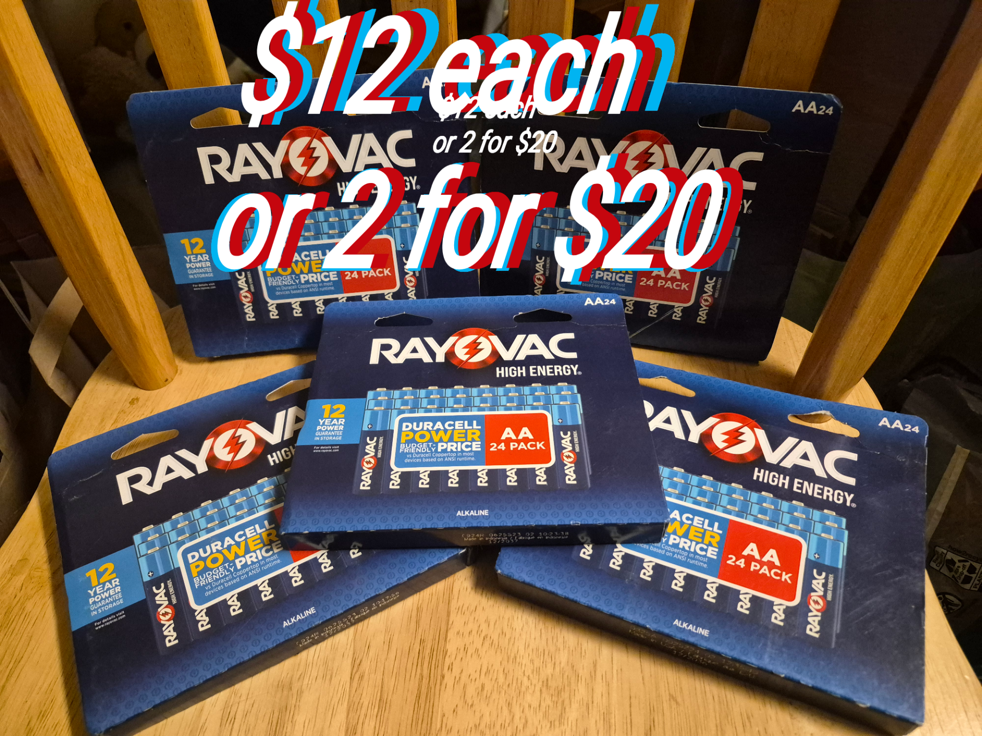 Rayovac AA Batteries