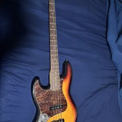 Left Handed Squier Bass. 