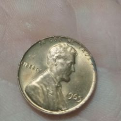 1965 No Mint Mark Penny In Excellent Condition