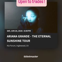 Ariana Grande Ticket