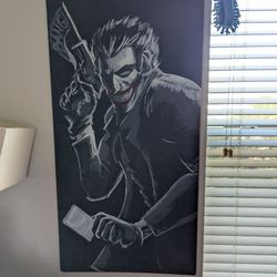 Handmade Original Joker Wall Art