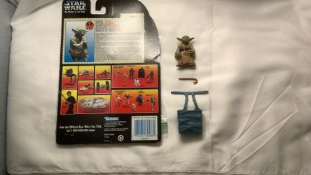Star Wars Power of The Force Jedi Master YODA Complete Action Figure ESB Kenner
