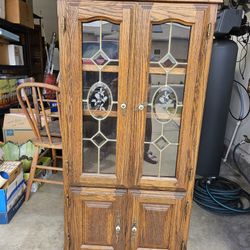 Oak Cabinet 