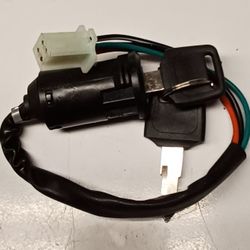 4 Wire ON/ OFF Ignition Switch With 2 Keys (New)