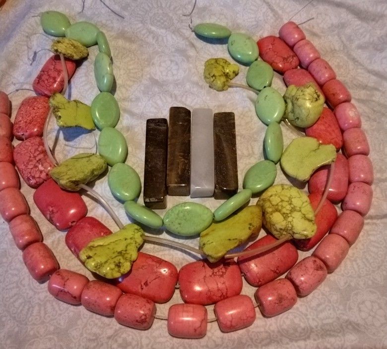 Natural Gemstone Bead lot