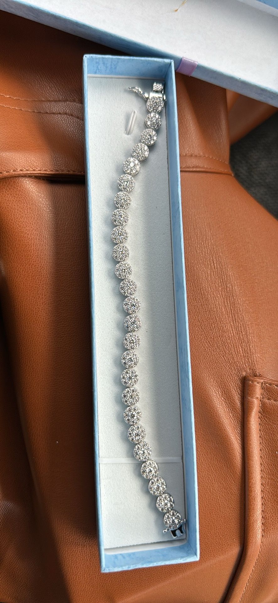 White Gold Diamond Bracelet 