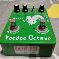 Joyo Voodoo Octave Fuzz Guitar Effects Pedal