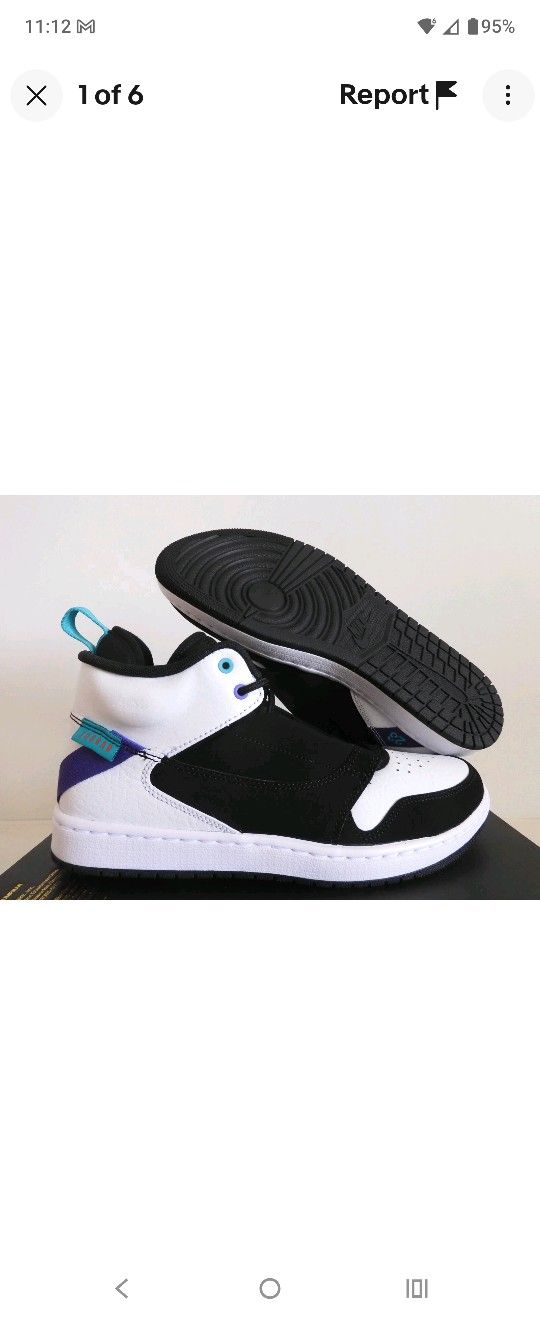 Brand New Jordans Fadeaway In Box New Size 10