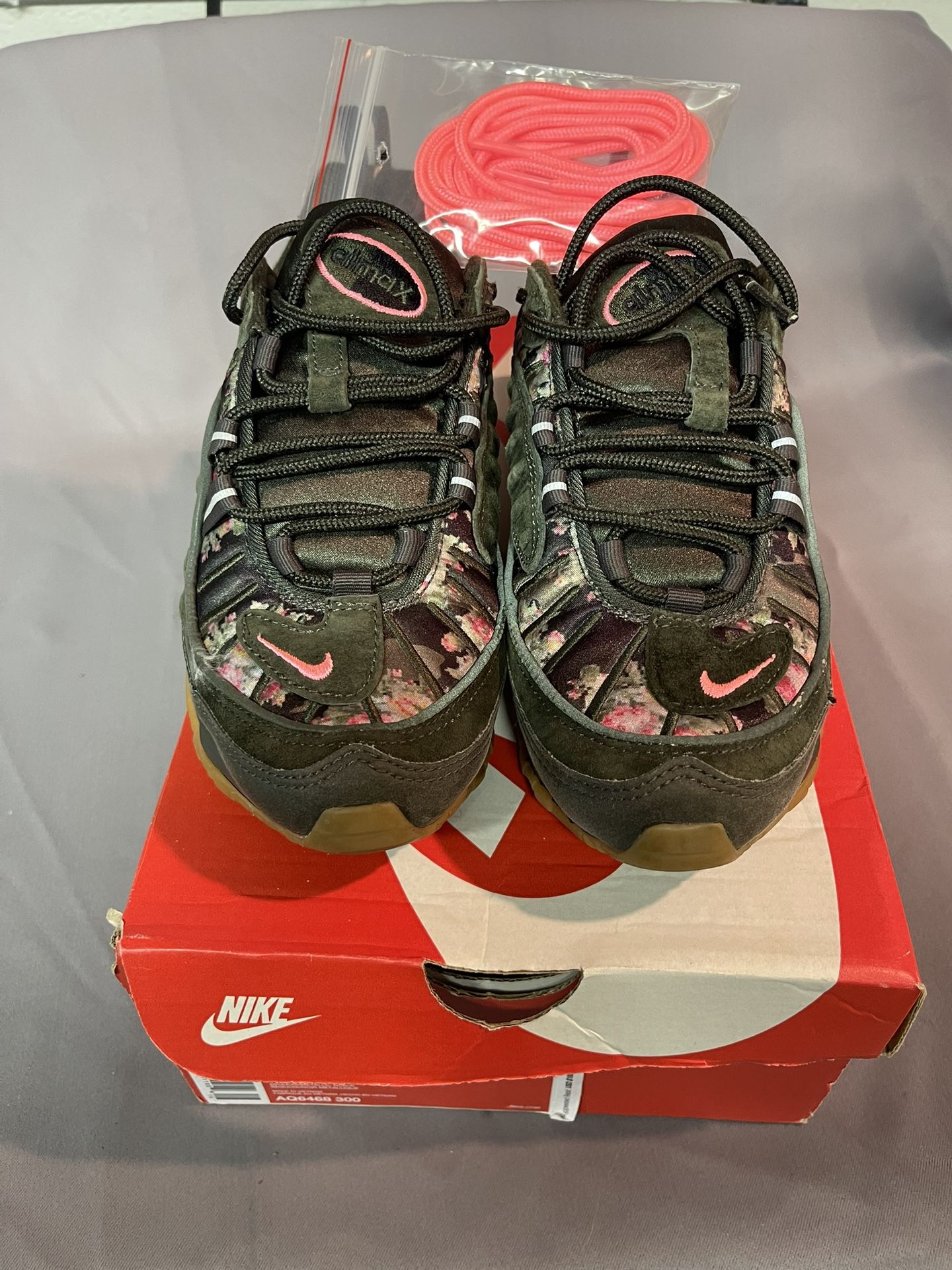 Floral Nike Air Max Womens Camo Nike Air Max 98 Floral Sequoia