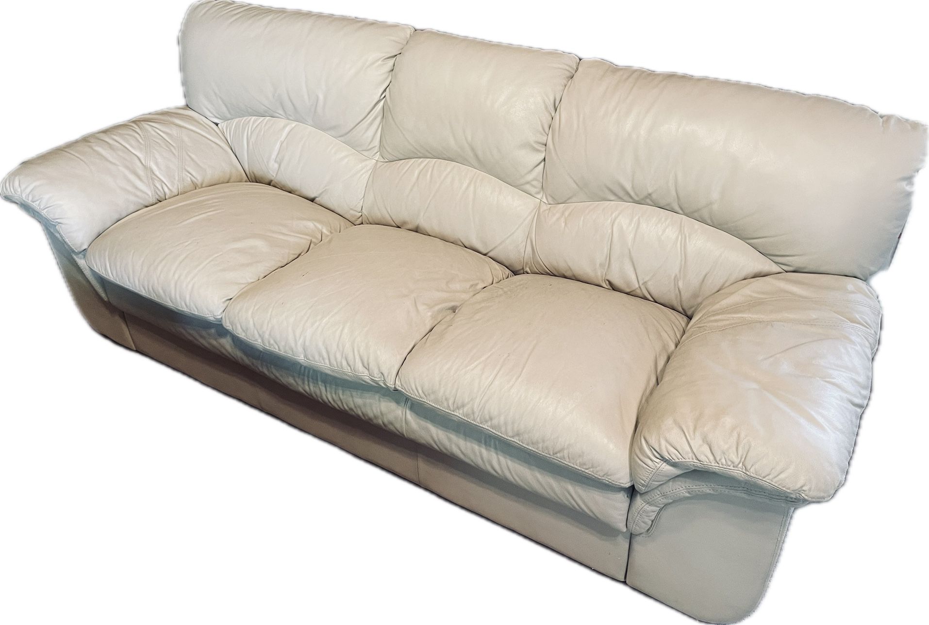 Leather Sofa and Loveseat
