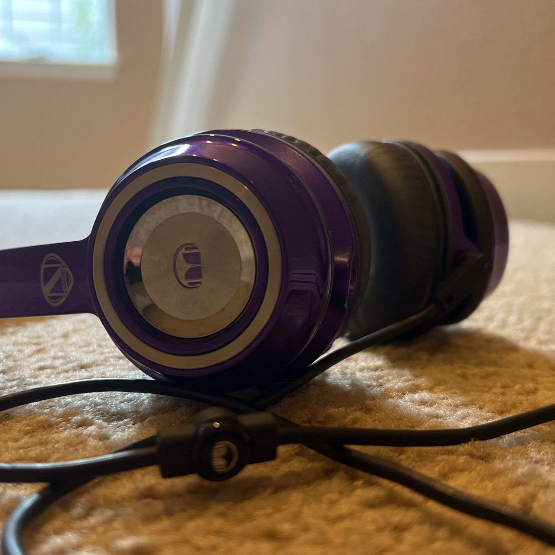 Purple Monster Headphones