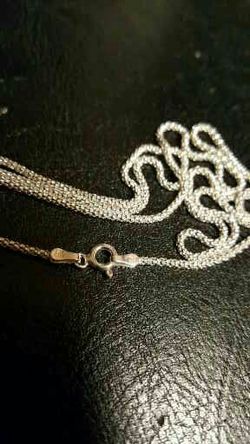 Peermont Italian sterling silver corena chain 18"