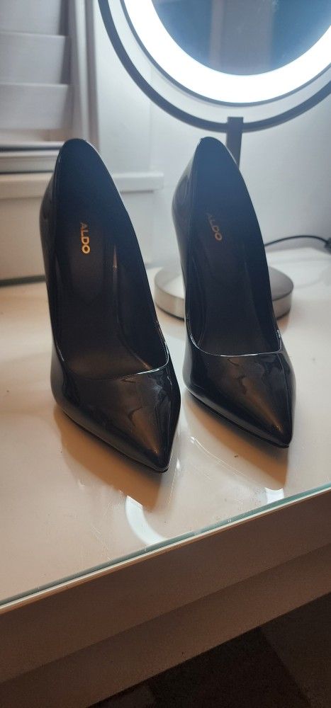 NEW Aldo Heels Black Size 7.5