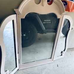  Antique 3 way Mirror 