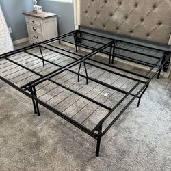 Steel King Size Bed Frame