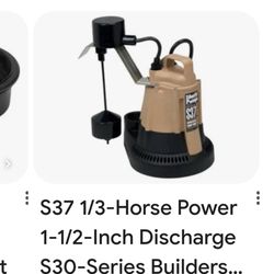 New Sump Pump