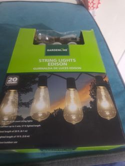 20ft electric string light