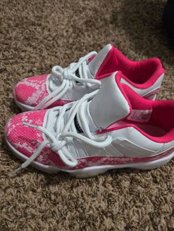 Pink snake skin