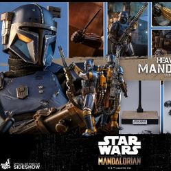 Hot Toys TMS010 Heavy Infantry Mandalorian Star Wars 1/6 Figure