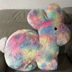 Dan Dee Peeps Rainbow Tie Dye Easter Bunny Plush