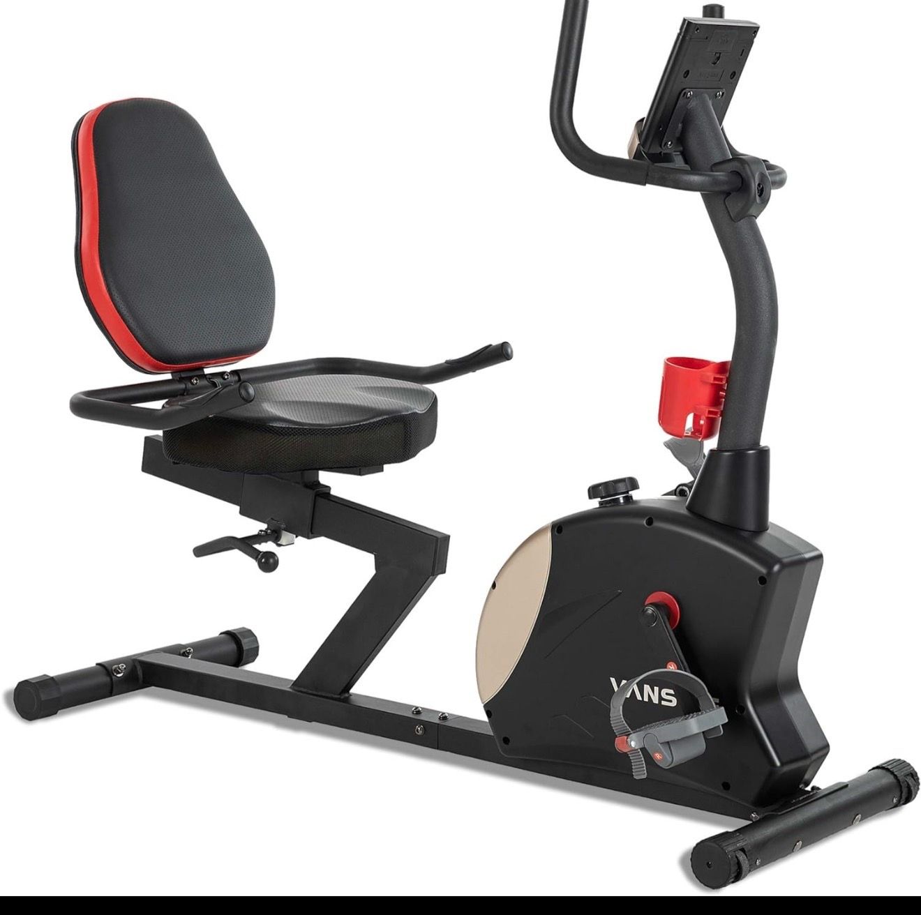 VANSWE Recumbent Exercise Bike for Adults Seniors Home Workout and Physical Therapy with 400 LBS Weight Capacity RB912